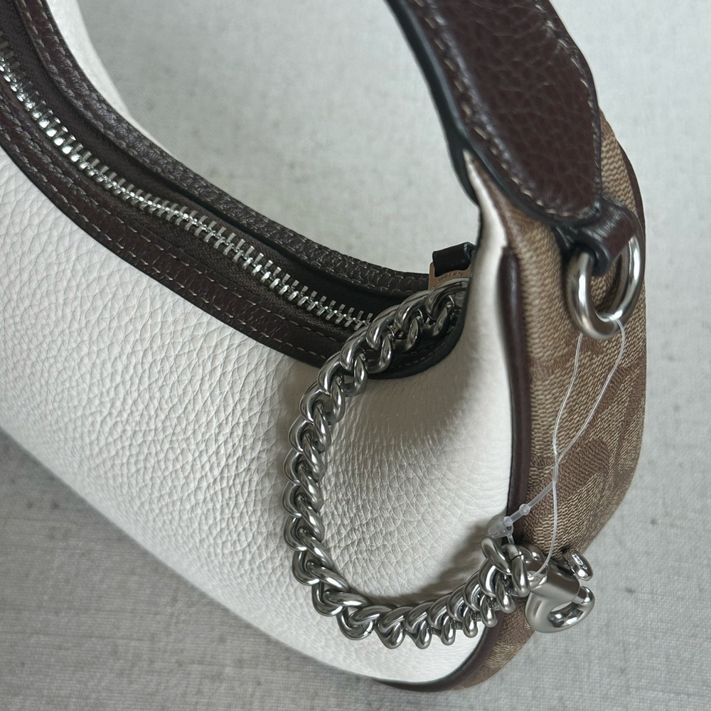 NWOT Coach Mini Crossbody Bag, Signature Colorblock - Picture 8 of 8